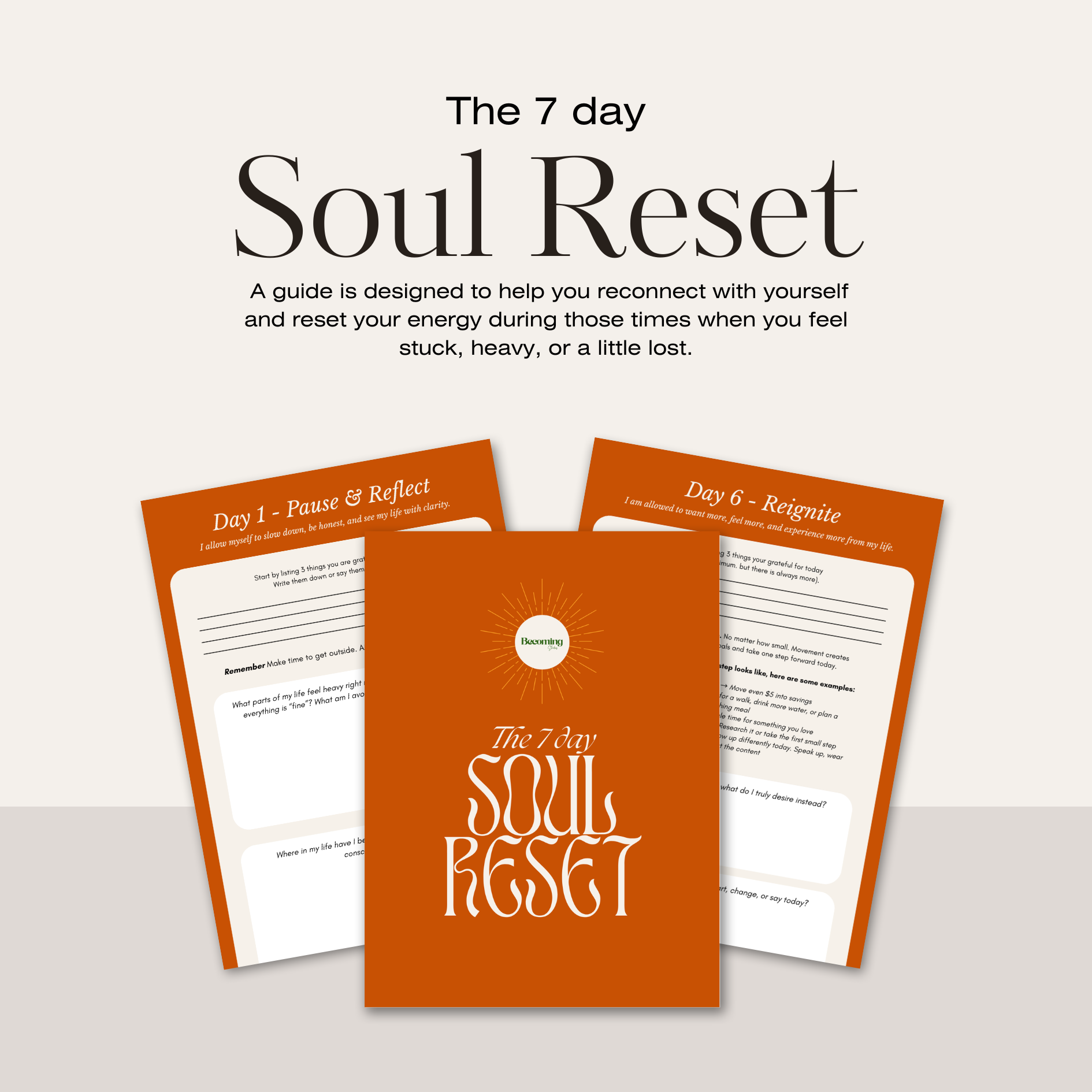The 7 day Soul Reset